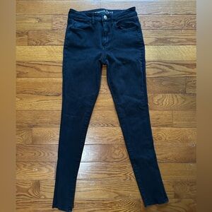AE black jeans, very stretchy, hardly worn, very cute